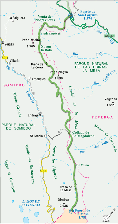Mapa Ruta 1